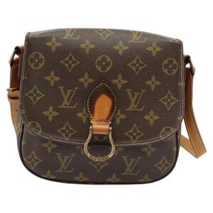 Trendy Louis Vuitton Classic LV Brown and Gold Crossbody Bag